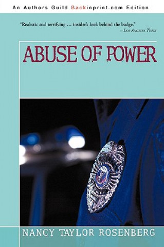 Kniha Abuse of Power Nancy Taylor Rosenberg