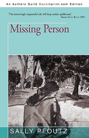 Knjiga Missing Person Sally Pfoutz