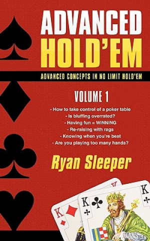 Kniha Advanced Hold'em Volume 1 Ryan Sleeper