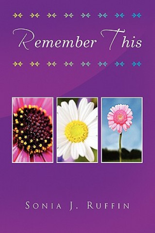 Book Remember This Sonia J Ruffin