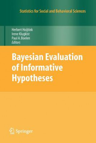Carte Bayesian Evaluation of Informative Hypotheses Paul Boelen