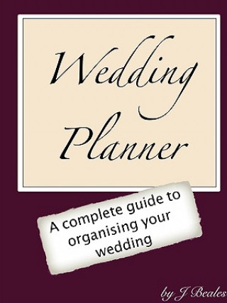 Knjiga Wedding Planner Mrs Jo Beales