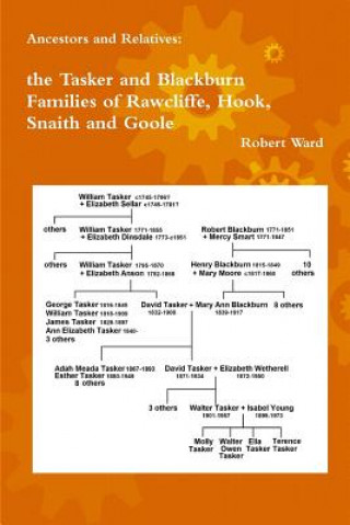 Kniha Ancestors and Relatives: the Tasker and Blackburn Families of Rawcliffe, Hook, Snaith and Goole Robert Ward