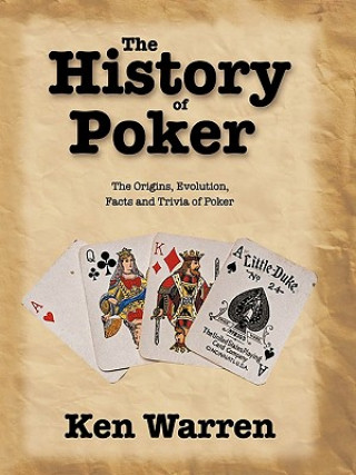 Könyv History of Poker Ken Warren