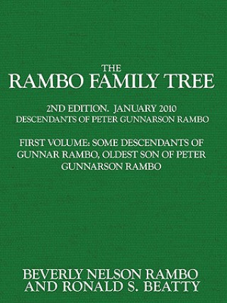 Kniha Rambo Family Tree, Volume 1 Ronald S Beatty