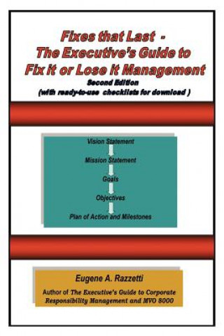 Carte Fixes That Last - The Executive's Guide To Fix It Or Lose It Management Eugene A Razzetti CMC