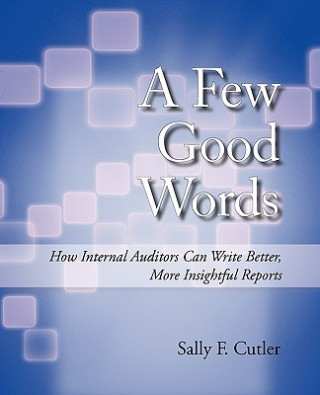 Kniha Few Good Words Sally F Cutler