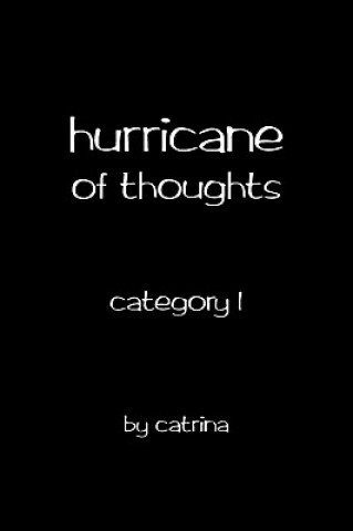 Kniha Hurricane of Thoughts Catrina