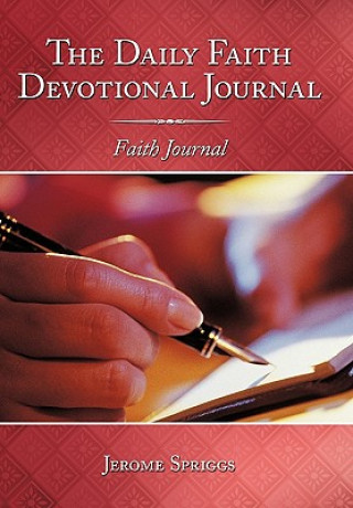 Carte Daily Faith Devotional Journal Jerome Spriggs