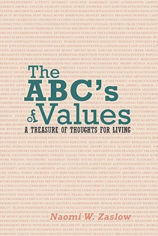 Kniha ABC's of Values Naomi W Zaslow