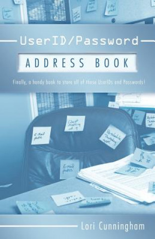 Kniha Userid/Password Address Book Lori Cunningham