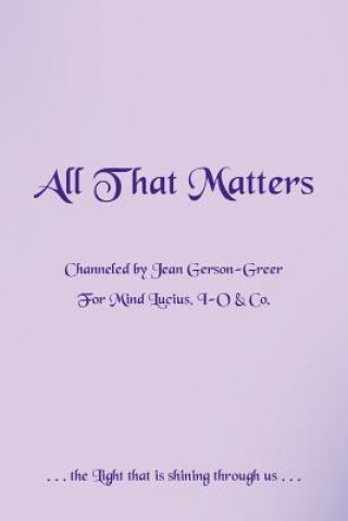 Carte All That Matters Jean Gerson-Greer