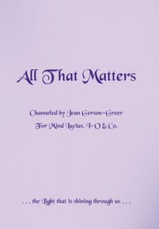 Carte All That Matters Jean Gerson-Greer