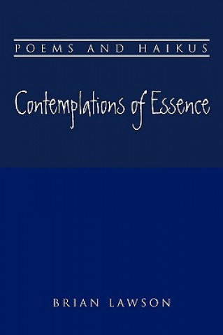 Βιβλίο Contemplations of Essence Brian Lawson