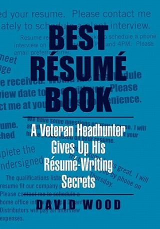 Książka Best Resume Book David Wood