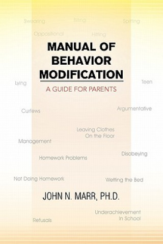 Kniha Manual of Behavior Modification John N Ph D Marr