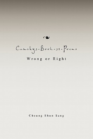 Kniha Cauchy3-Book 32-Poems Cheung Shun Sang