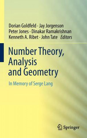Könyv Number Theory, Analysis and Geometry Dorian Goldfeld