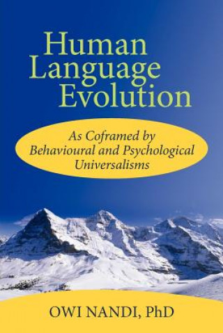 Książka Human Language Evolution Owi Nandi Phd