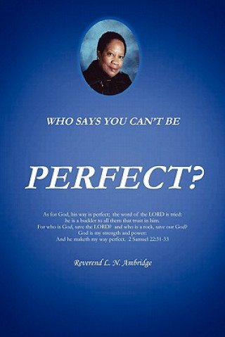 Buch Who Says You Can't Be Perfect? Rev L N Ambridge