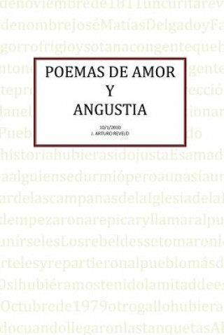 Kniha Poemas de Amor y Angustia J Arturo Revelo