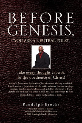 Knjiga Before Genesis Randolph Brooks