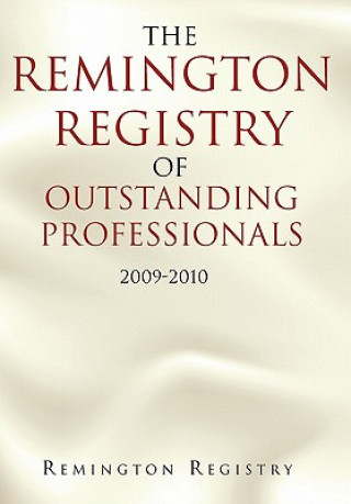 Kniha Remington Registry of Outstanding Professionals Remington Registry