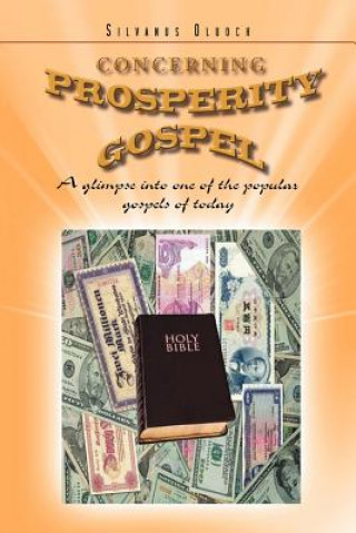 Livre Concerning Prosperity Gospel Silvanus Oluoch