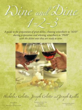 Книга Wine and Dine 1-2-3 Joseph Kudla