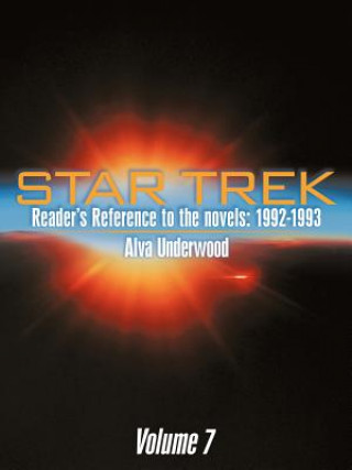 Carte Star Trek Reader's Reference to the Novels Alva Underwood