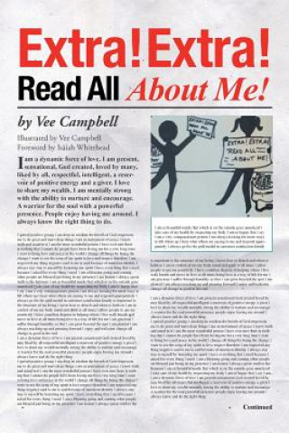 Kniha Extra! Extra! Read All About Me! Vee Campbell