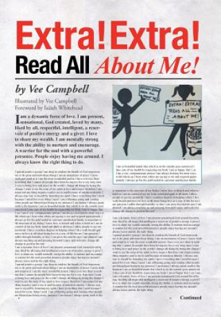 Carte Extra! Extra! Read All About Me! Vee Campbell