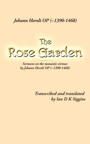 Book Rose Garden Ian D K Siggins