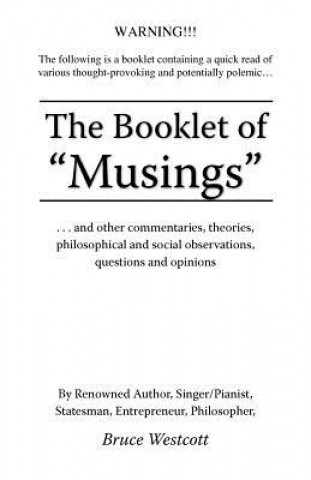 Carte Booklet of Musings Bruce Westcott