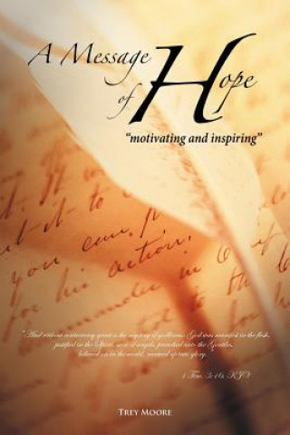Kniha Message of Hope Trey Moore