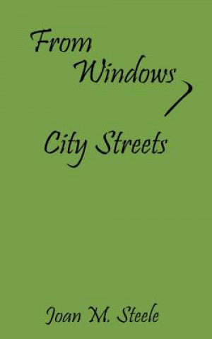 Kniha From Windows, City Streets Joan M Steele