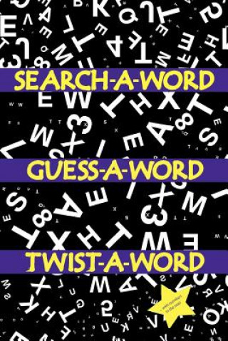 Knjiga Search a Word, Guess a Word, Twist a Word Ajasiz Johnson