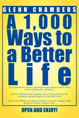 Carte 1,000 Ways to a Better Life Glenn Chambers