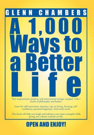 Carte 1,000 Ways to a Better Life Glenn Chambers