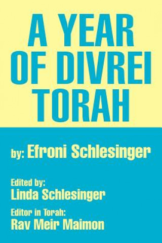 Carte Year of Divrei Torah Efroni Schlesinger