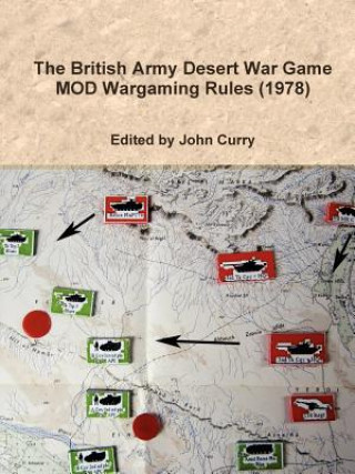 Carte British Army Desert War Game John Curry