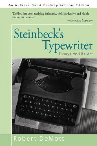 Kniha Steinbeck's Typewriter Robert Demott