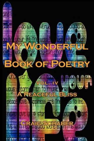 Kniha My Wonderful Book of Poetry Vol. IV Craig Schaber