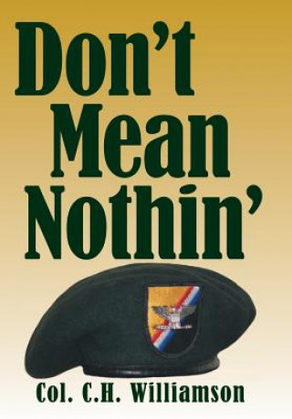 Libro Don't Mean Nothin' Col C H Williamson