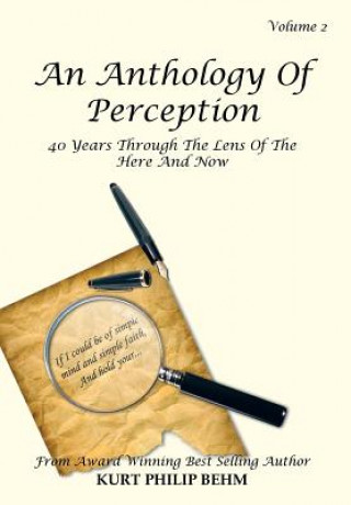 Book Anthology Of Perception Kurt Philip Behm