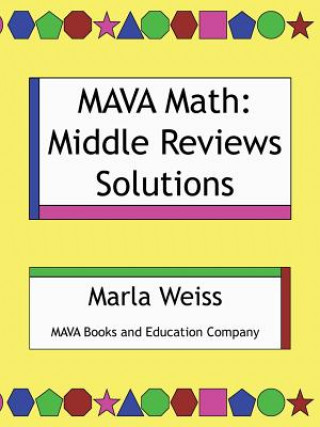 Carte MAVA Math Marla Weiss