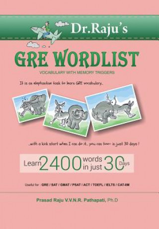 Carte GRE Word List Dr Prasad Raju