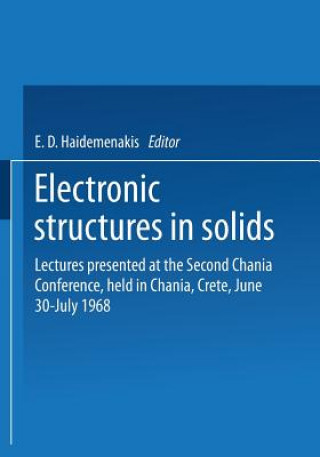 Kniha Electronic Structures in Solids E. D. Haidemenakis