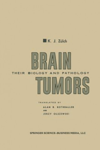 Kniha Brain Tumors Klaus Joachim Zulch