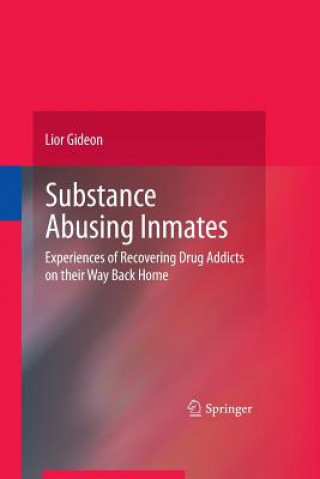 Kniha Substance Abusing Inmates Dr Lior (John Jay College of Criminal Justice) Gideon